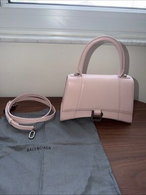 Balenciaga HourglassBag in Light Pink